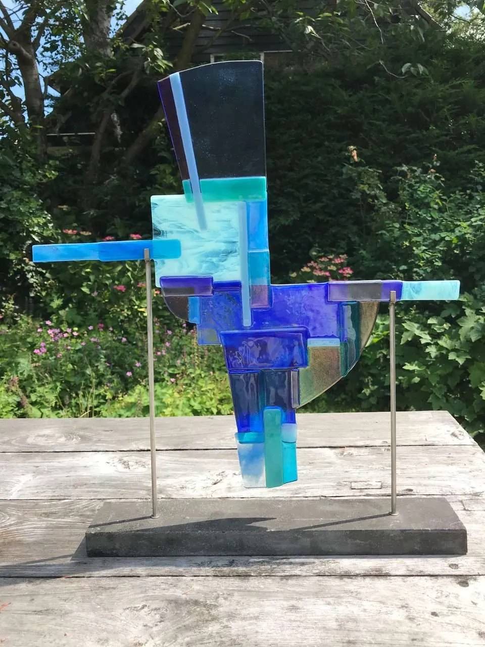 Blauw tinten